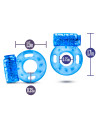 STAY HARD VIBRATING COCK RINGS 2PACK