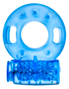 STAY HARD REUSABLE COCK RING BLUE