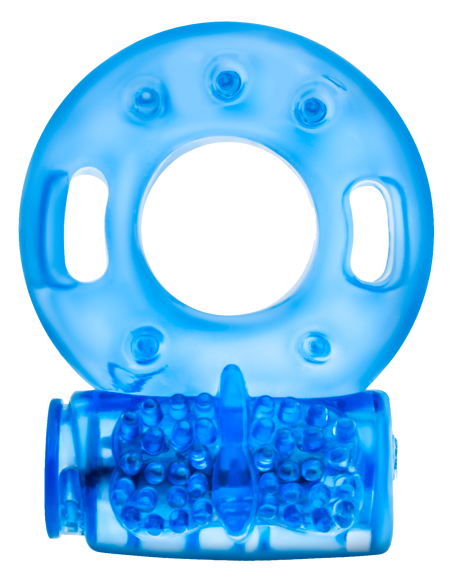 STAY HARD REUSABLE COCK RING BLUE