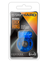 STAY HARD REUSABLE COCK RING BLUE