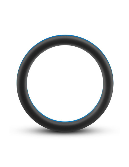 PERFORMANCE SILICONE GO PRO COCK RING BLACK/BLUE
