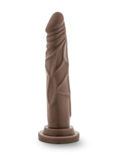 DR. SKIN REALISTIC COCK 7.5 CHOCOLATE