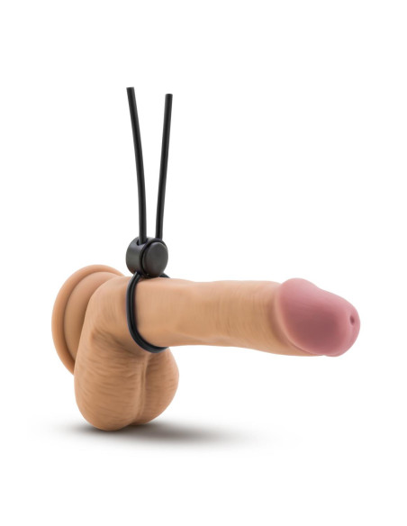 STAY HARD SILICONE LOOP COCK RING BLACK