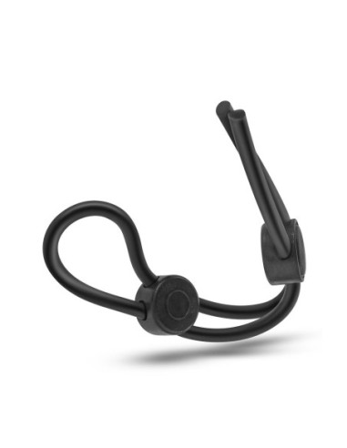 STAY HARD DOUBLE LOOP COCK RING BLACK