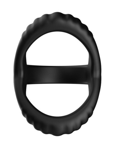 FORTO F-59 TRI COCK AND BALL RING BLACK