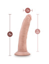 Realistyczne dildo Dr Skin Plus Posable 7 inch - Sklep erotyczny Intymnosc24.pl