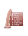 Realistyczne dildo Dr Skin Plus Posable 7 inch - Sklep erotyczny Intymnosc24.pl