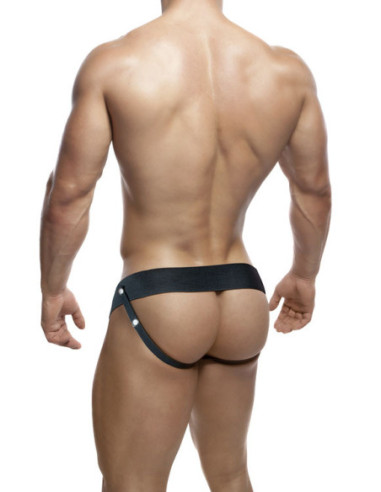 DR. SKIN 6 INCH HOLLOW STRAP ON BLACK