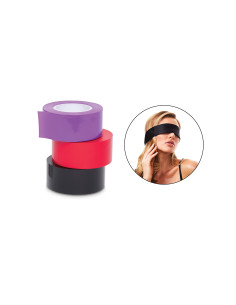 WHIPSMART 150 FT BONDAGE TAPE WITH SILKY BLINDFOLD