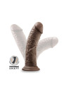 DR. SKIN SILICONE DR. SHEPHERD 8 INCH DILDO WITH SUCTION CUP CHOCOLATE