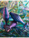Korek analny Anal Adventures Matrix Wavy Bling Sapphire - Sklep erotyczny Intymnosc24.pl