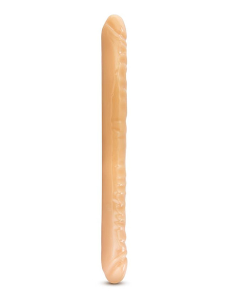 B YOURS 18 INCH DOUBLE DILDO BEIGE