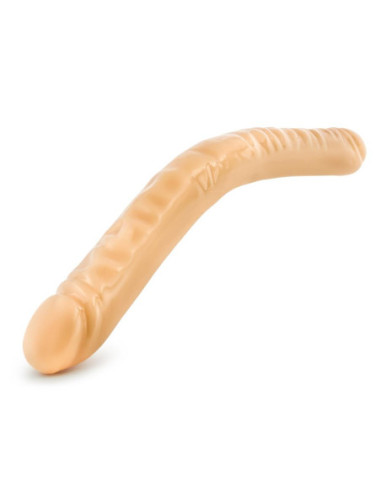 B YOURS 18 INCH DOUBLE DILDO BEIGE