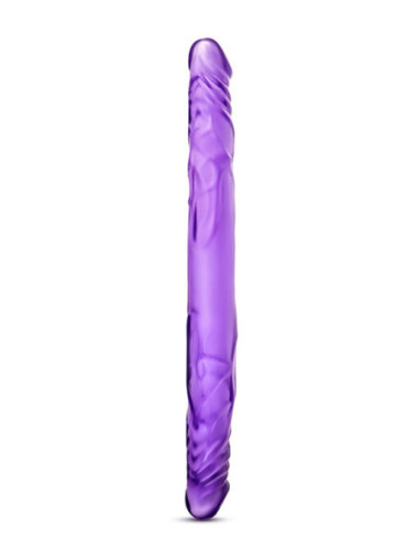 B YOURS 14 INCH DOUBLE DILDO PURPLE