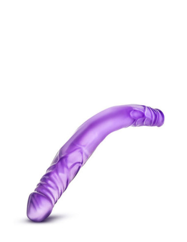 B YOURS 14 INCH DOUBLE DILDO PURPLE
