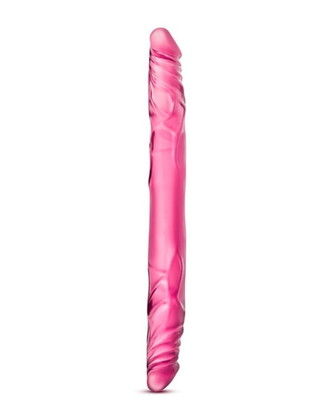 B YOURS 14 INCH DOUBLE DILDO PINK