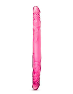 B YOURS 14 INCH DOUBLE DILDO PINK 2