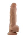 Realistyczne dildo Au Naturel Big Boy 10 inch Mocha - Sklep erotyczny Intymnosc24.pl