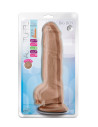 Realistyczne dildo Au Naturel Big Boy 10 inch Mocha - Sklep erotyczny Intymnosc24.pl