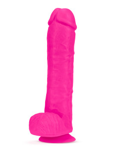 AU NATUREL BOLD BIG JOHN 11 INCH DILDO PINK