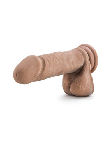 AU NATUREL 8 INCH SENSA FEEL DILDO LATIN