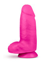 AU NATUREL BOLD CHUB 10 INCH DILDO PINK - Sklep erotyczny Intymnosc24.pl