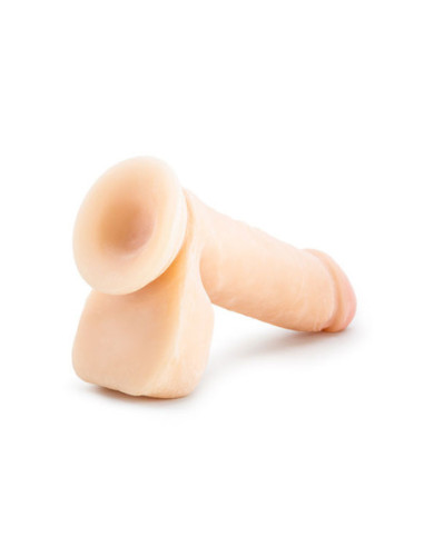 AU NATUREL 8 INCH SENSA FEEL DILDO BEIGE