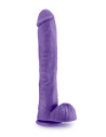 AU NATUREL BOLD DADDY 14 INCH DILDO PURPLE