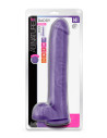 AU NATUREL BOLD DADDY 14 INCH DILDO PURPLE