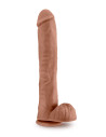 AU NATUREL DADDY 14 INCH SENSA FEEL DILDO MOCHA