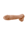 AU NATUREL DADDY 14 INCH SENSA FEEL DILDO MOCHA