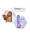 AU NATUREL DADDY 14 INCH SENSA FEEL DILDO MOCHA