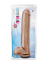 AU NATUREL DADDY 14 INCH SENSA FEEL DILDO MOCHA