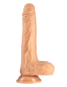 DR. SKIN SILICONE DR. GREY 7 INCH THRUSTING DILDO VANILLA