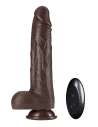 Silikonowe dildo z wibracjami Dr Skin DR. MURPHY 8 inch - Sklep erotyczny Intymnosc24.pl