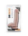 DR. SKIN DR. MARK 7 INCH DILDO WITH BALLS BEIGE