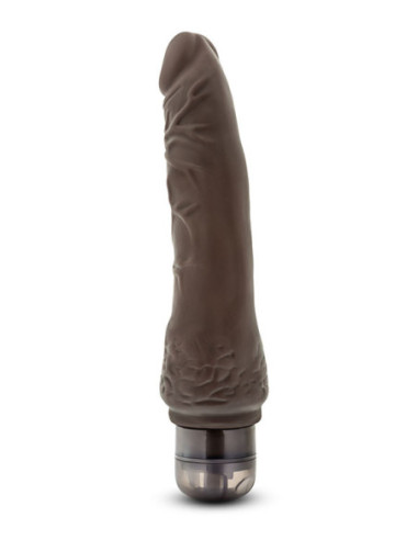 DR. SKIN COCK VIBE 7 INCH CHOCOLATE