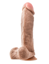 Realistyczne dildo Dr Skin Mr Magic 9 inch z jądrami - Sklep erotyczny Intymnosc24.pl