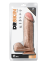 Realistyczne dildo Dr Skin Mr Magic 9 inch z jądrami - Sklep erotyczny Intymnosc24.pl