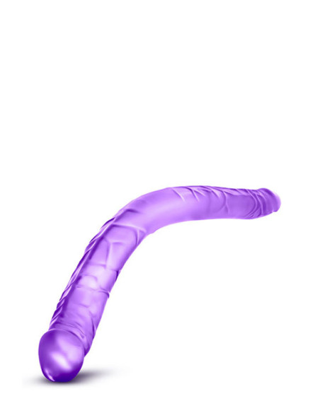 B YOURS 16 INCH DOUBLE DILDO PURPLE