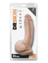 Realistyczne dildo Dr Skin Mr Mayor 9 inch z jądrami - Sklep erotyczny Intymnosc24.pl