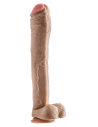 Realistyczne dildo Dr Skin Dr. Ed 13 inch - Sklep erotyczny Intymnosc24.pl