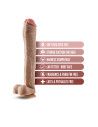 Realistyczne dildo Dr Skin Dr. Ed 13 inch - Sklep erotyczny Intymnosc24.pl