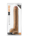 Realistyczne dildo Dr Skin Dr. Michael 14 inch z jądrami - Sklep erotyczny Intymnosc24.pl