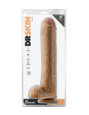 Realistyczne dildo Dr Skin Dr. Michael 14 inch z jądrami - Sklep erotyczny Intymnosc24.pl