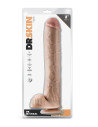 DR. SKIN DR. MICHAEL 14 INCH DILDO WITH BALLS BEIGE