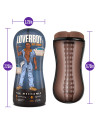COVERBOY THE MECHANIC SELF LUBRICATING STROKER BROWN
