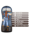 COVERBOY THE MECHANIC SELF LUBRICATING STROKER BROWN