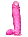 Różowe realistyczne dildo B Yours Plus Big N' Bulky - Sklep erotyczny Intymnosc24.pl