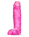 Różowe realistyczne dildo B Yours Plus Big N' Bulky - Sklep erotyczny Intymnosc24.pl